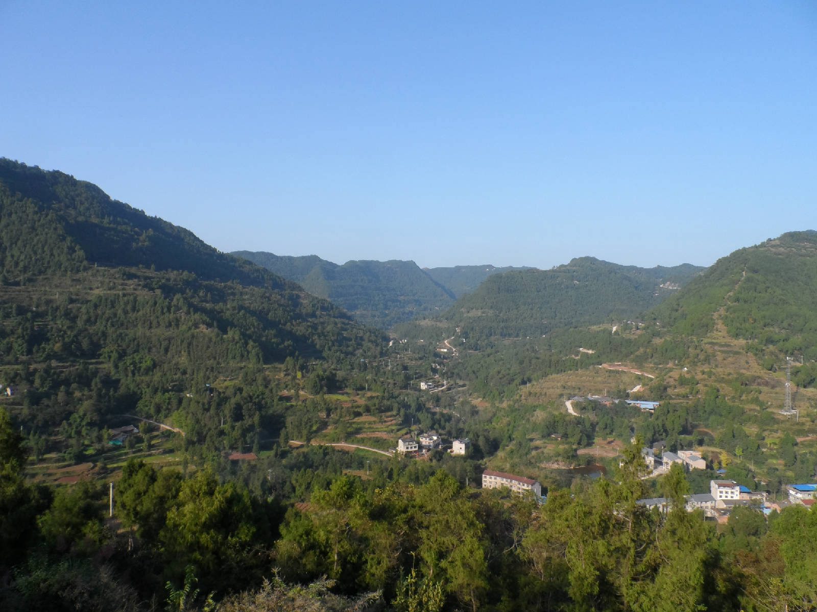 营山明德乡风景