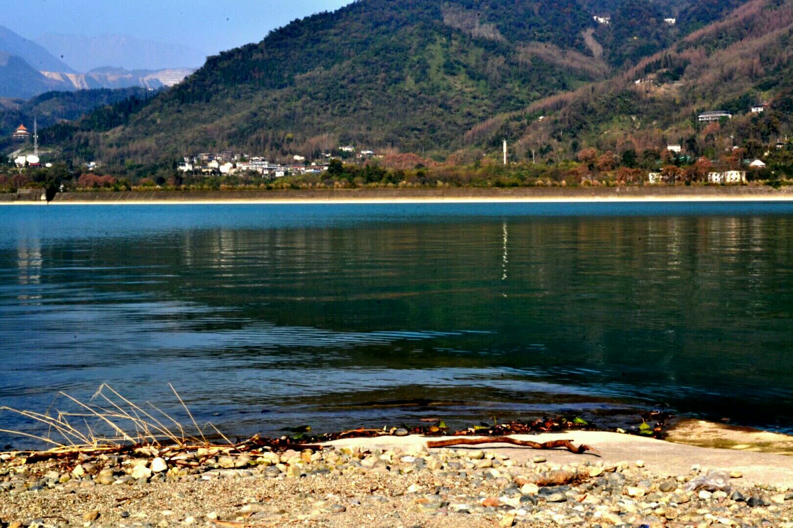 都江堰磨儿滩水库图片