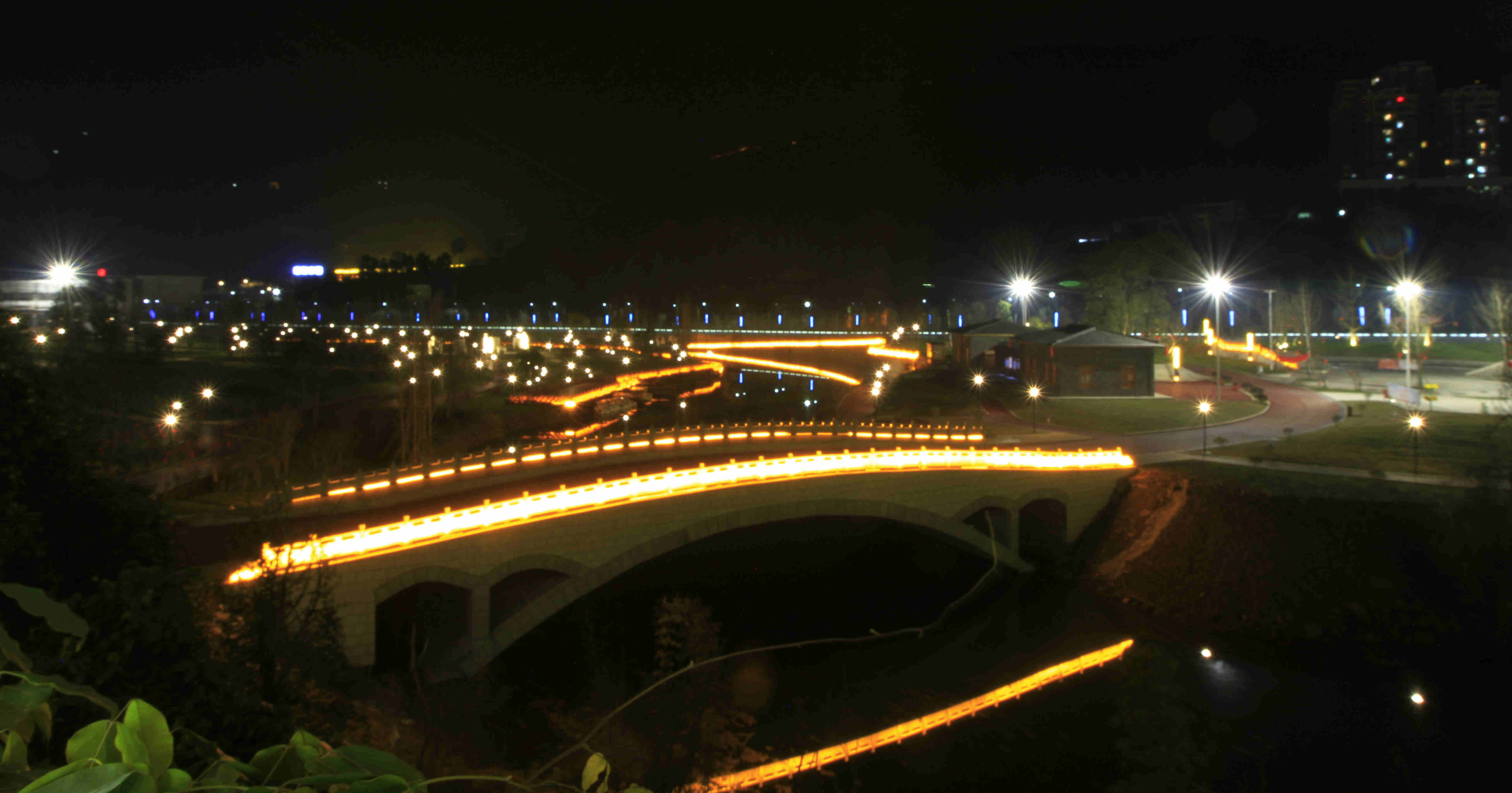 韩国平昌夜景图片