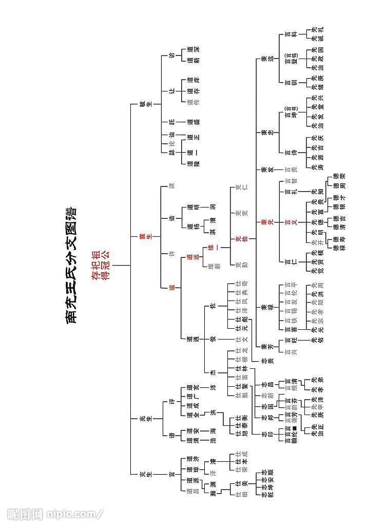 山东肥城辛氏家谱图片