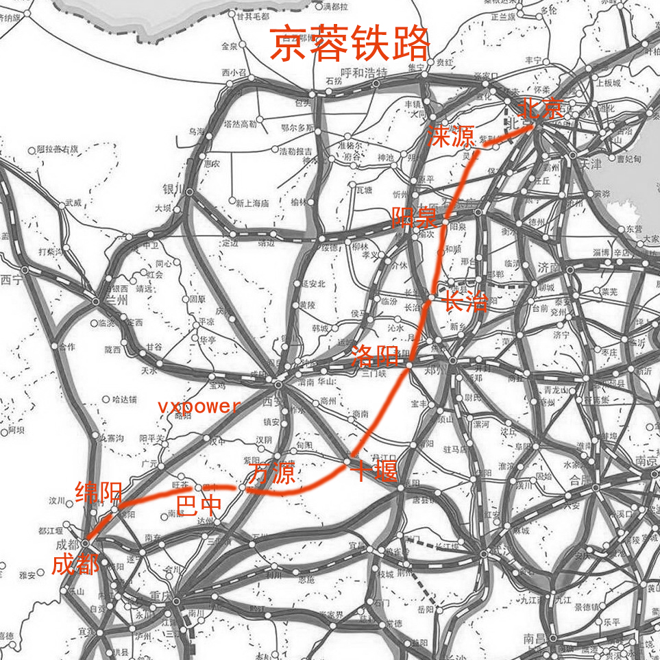 京蓉铁路