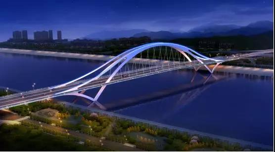 绵阳再建一座跨涪江大桥 6个桥型方案你投哪个