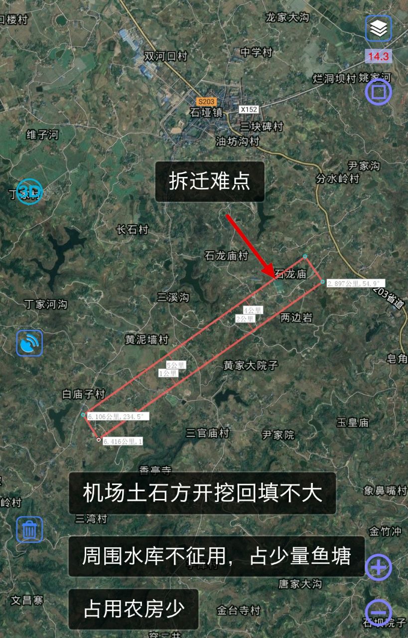 广安普安机场地图位置图片