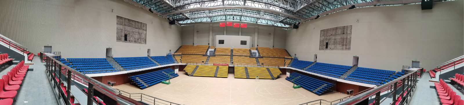 苏州奥体中心篮球场图片