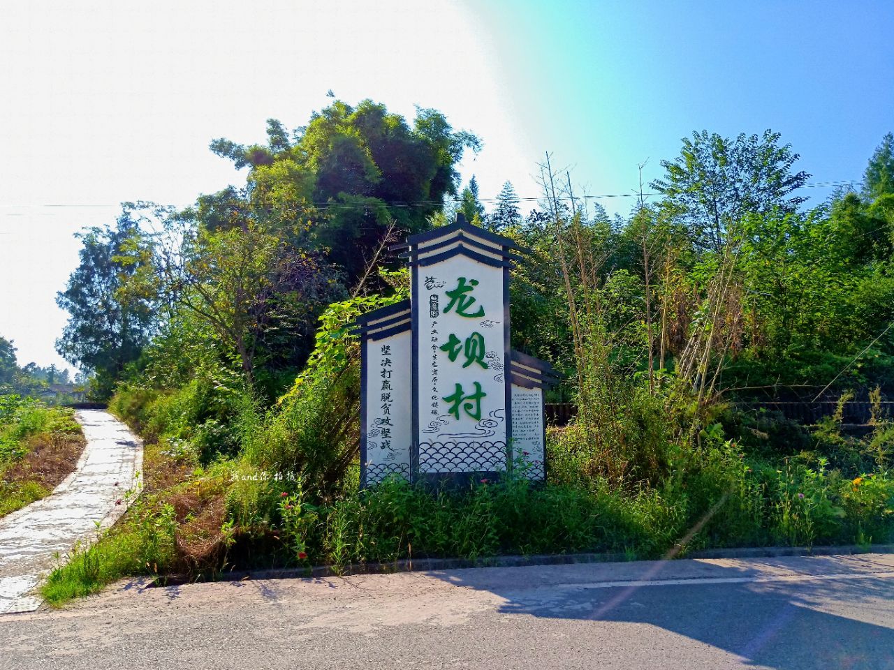 美丽的营山新农村—丰产乡龙坝村