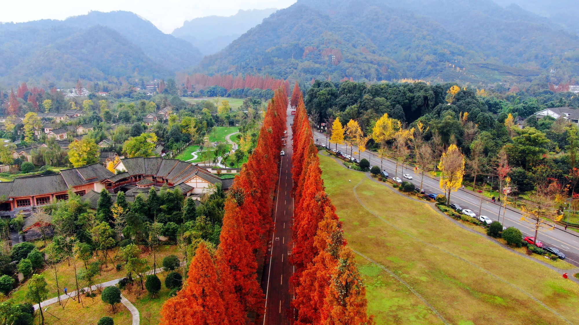 都江堰青城外山图片