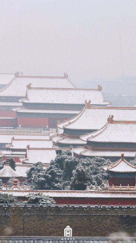 朱牆白雪,真是絕配~分享故宮的雪