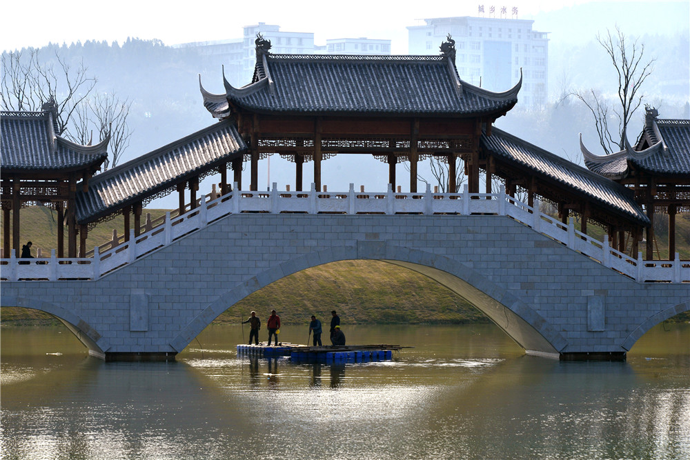 南部县禹迹岛图片