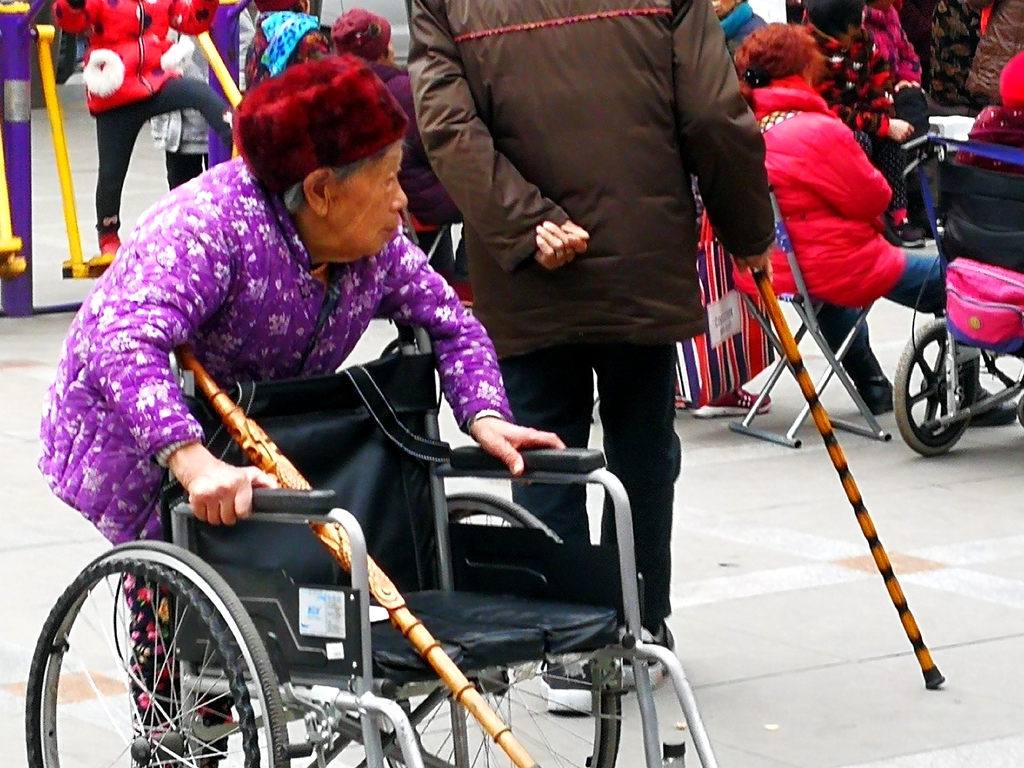 迷你公园真迷人,袖珍公园真精致:老人的家园,人气超级旺!