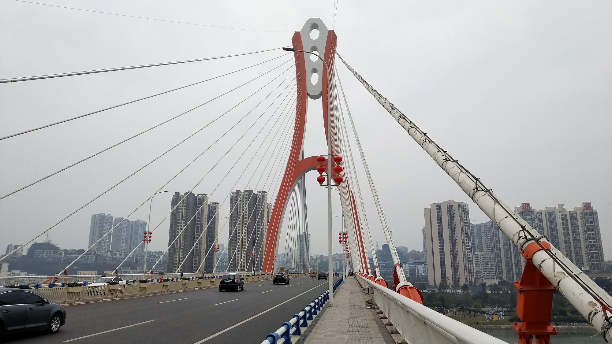 潼南涪江大桥效果图图片