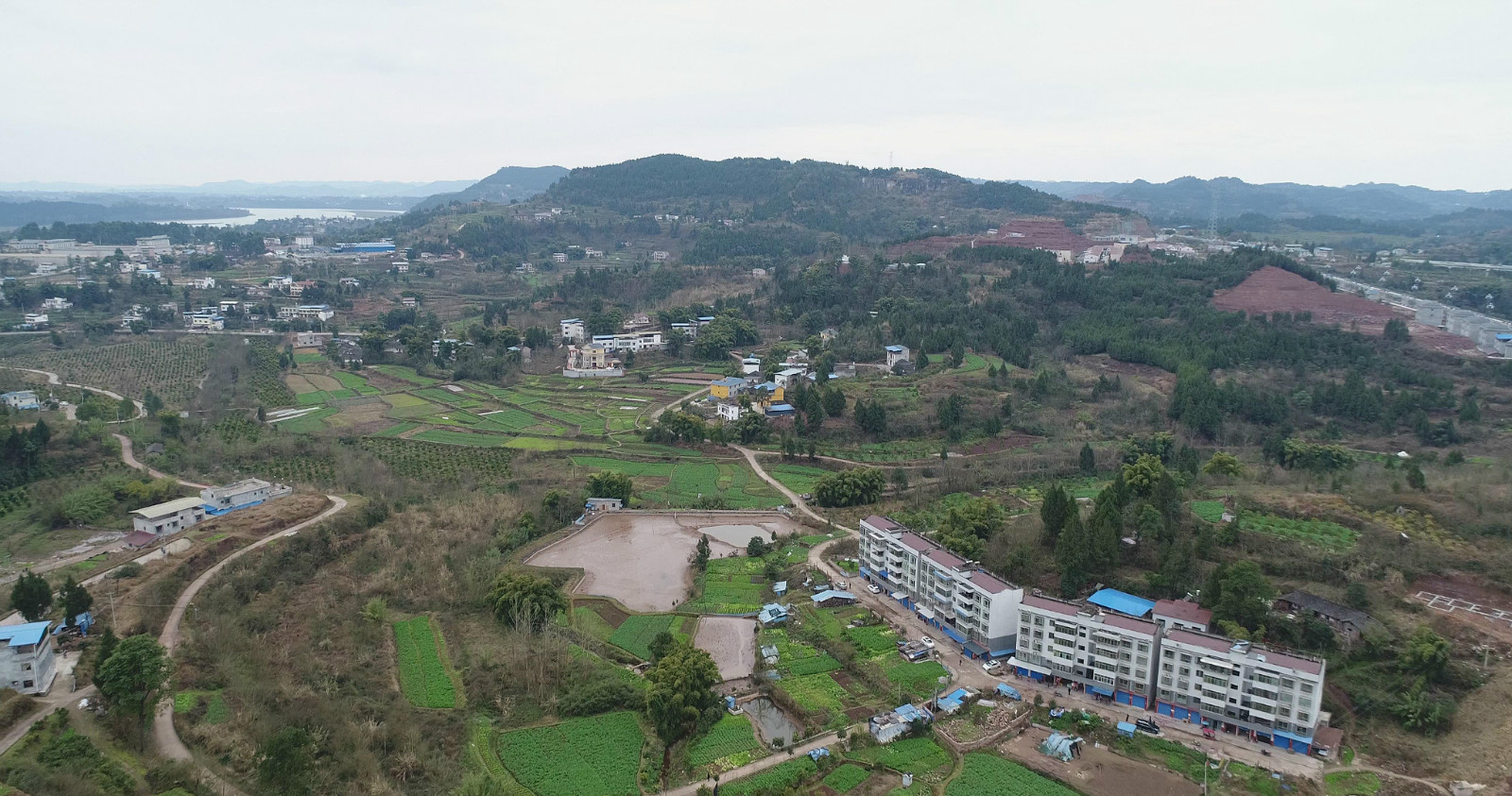 【航拍蓬安系列】——(蓬安鳳凰大橋)(錦屏鹽井壩村五組)視頻與360度