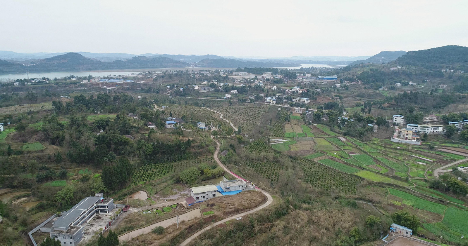 【航拍蓬安系列】——(蓬安鳳凰大橋)(錦屏鹽井壩村五組)視頻與360度