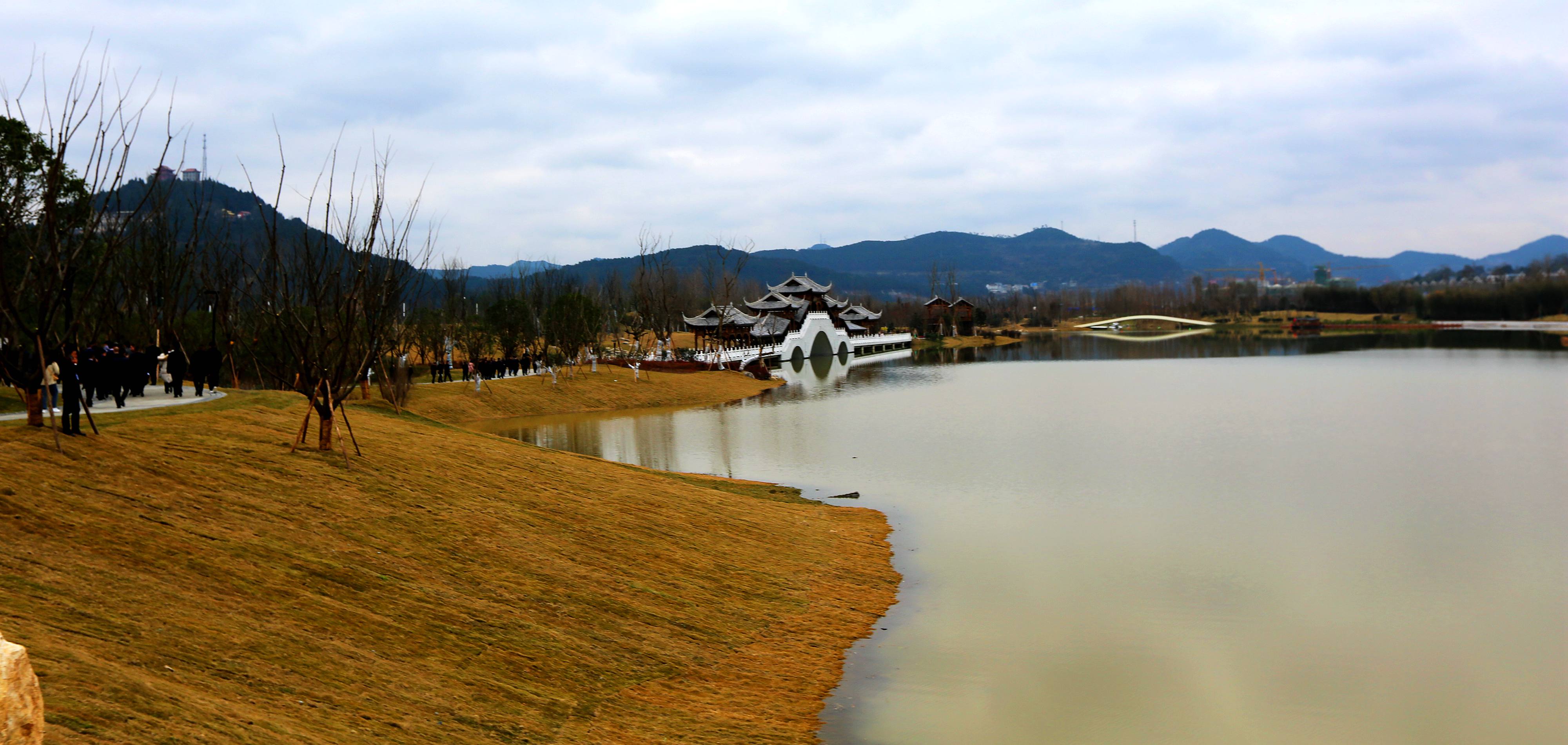 南部水城湿地满福坝禹迹岛公园掠影