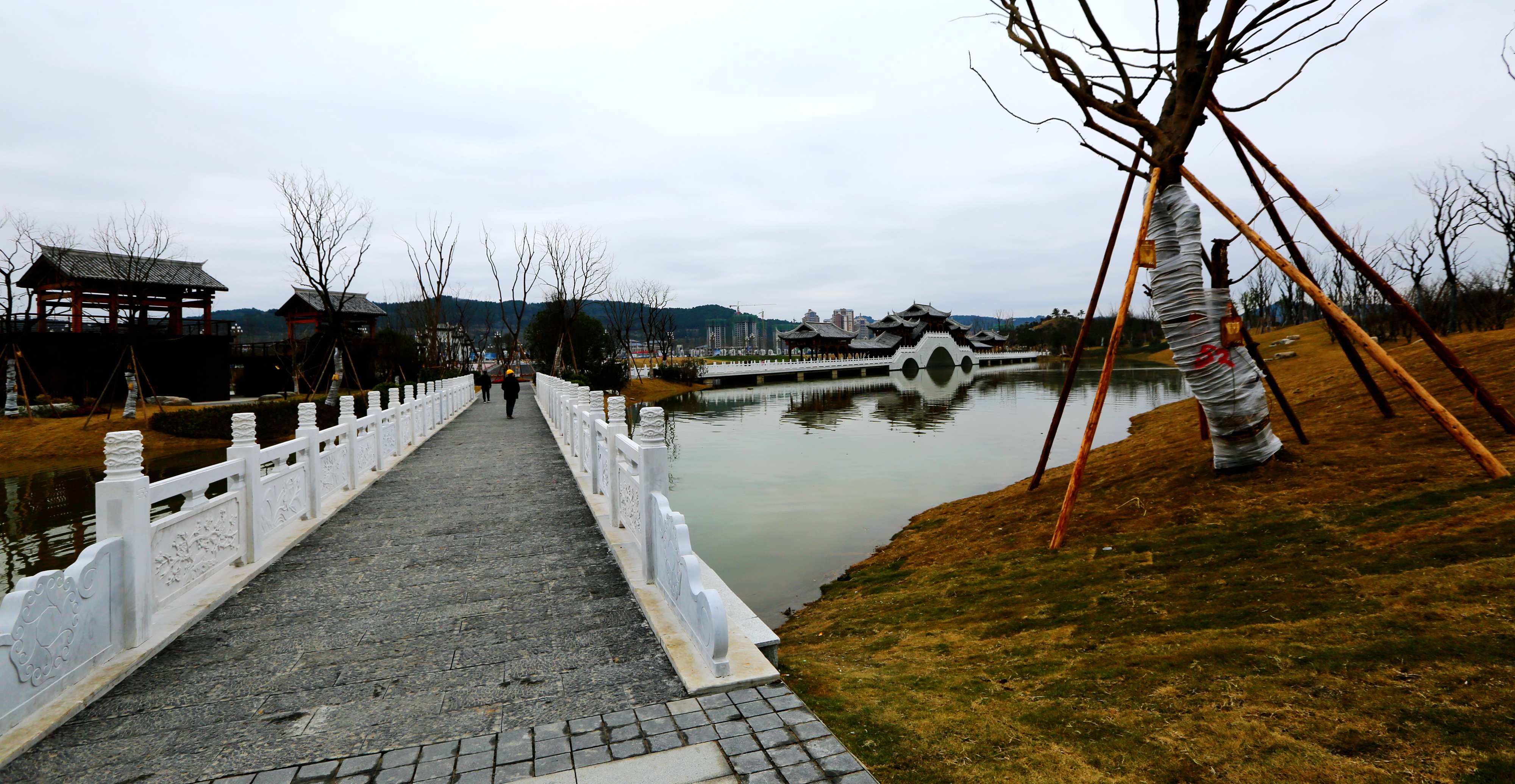 南部水城湿地 满福坝禹迹岛公园掠影