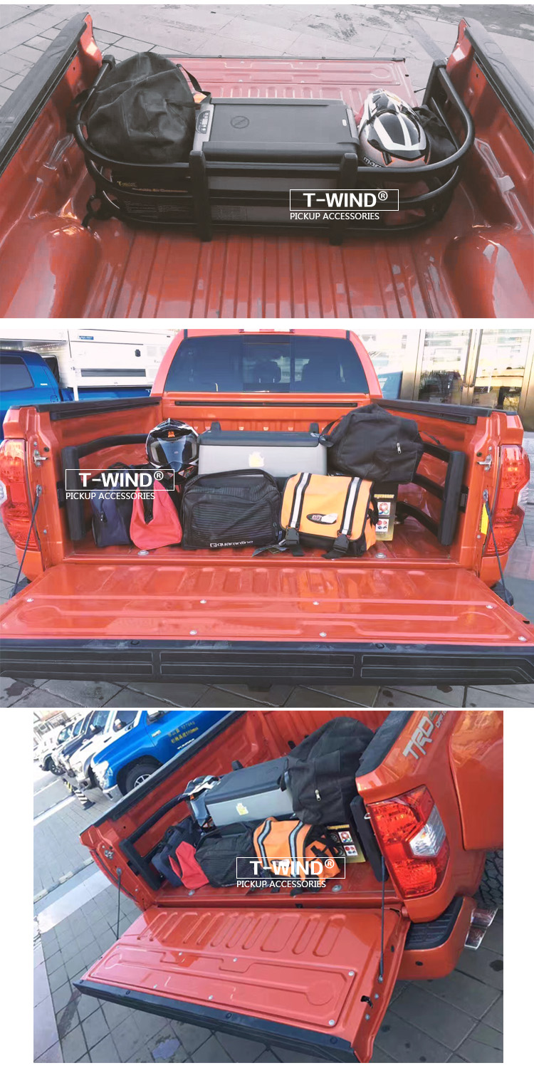 猛禽f150道奇公羊坦途皮卡车斗护栏围栏拓展架长度拓展防滑动