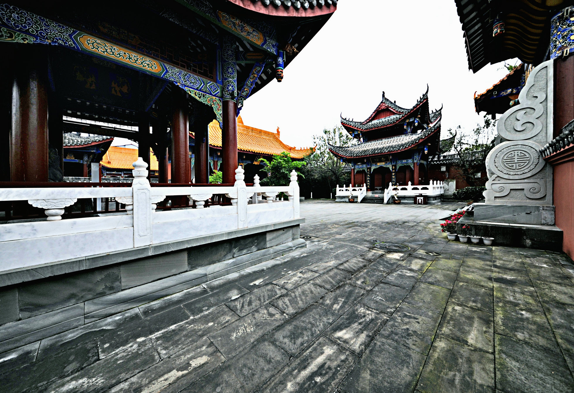 阆中寺庙图片