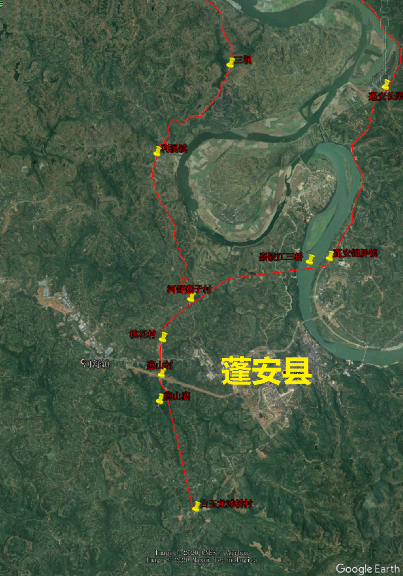 南充市果州大道线路图图片