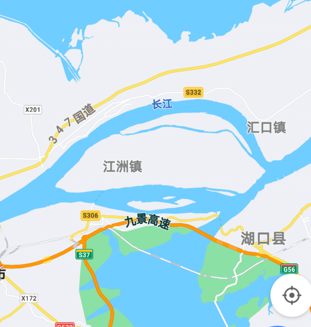 镇江江心洲地图图片