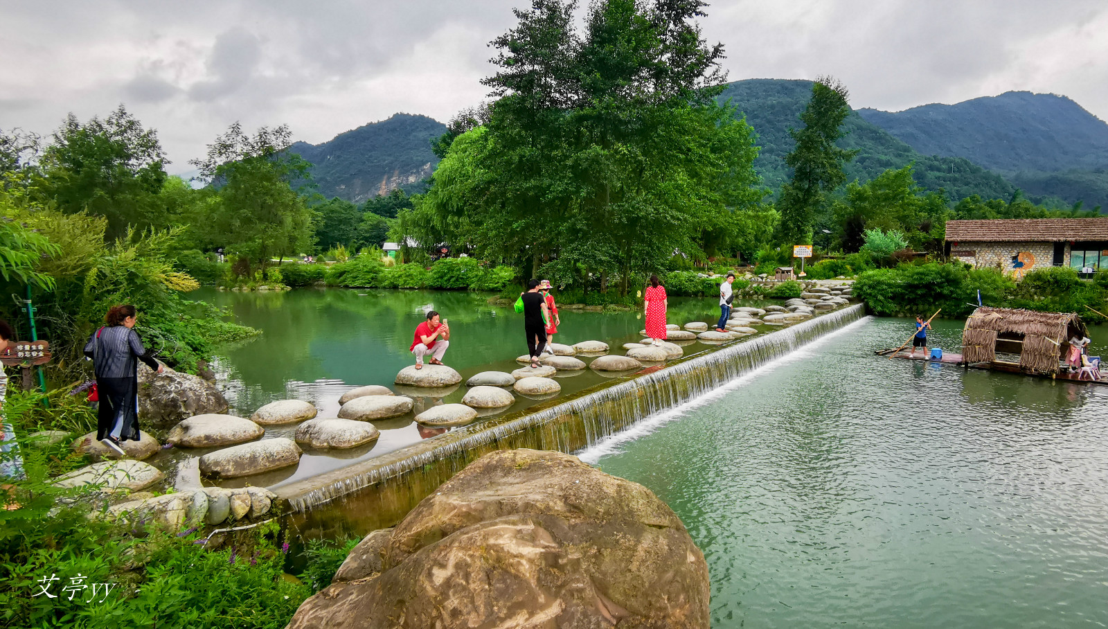 山雨欲来之前的彭州小鱼洞湿地公园【已上麻辣首页】