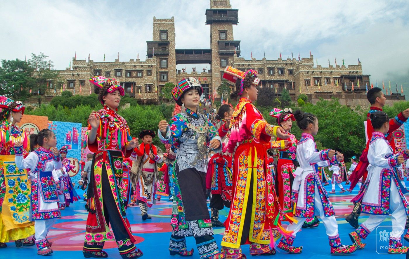 茂县羌族瓦尔俄足节