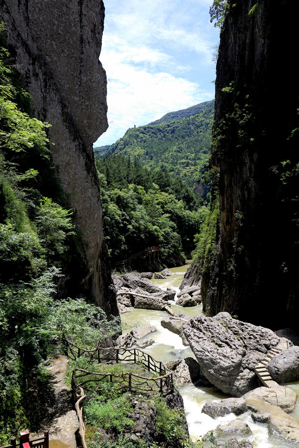 巴中小巫峡景点图片图片