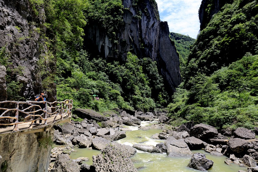 小巫峡景区图片