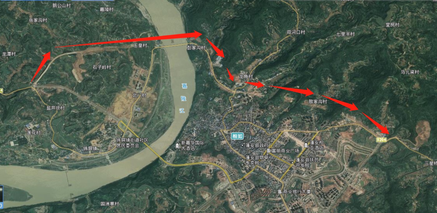 蓬安县绕城北路规划图图片