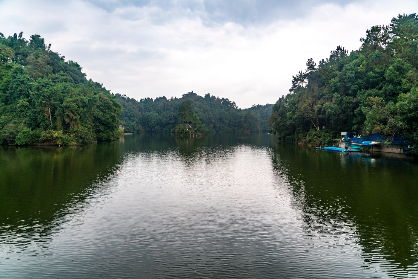 竹溪湖景区图片