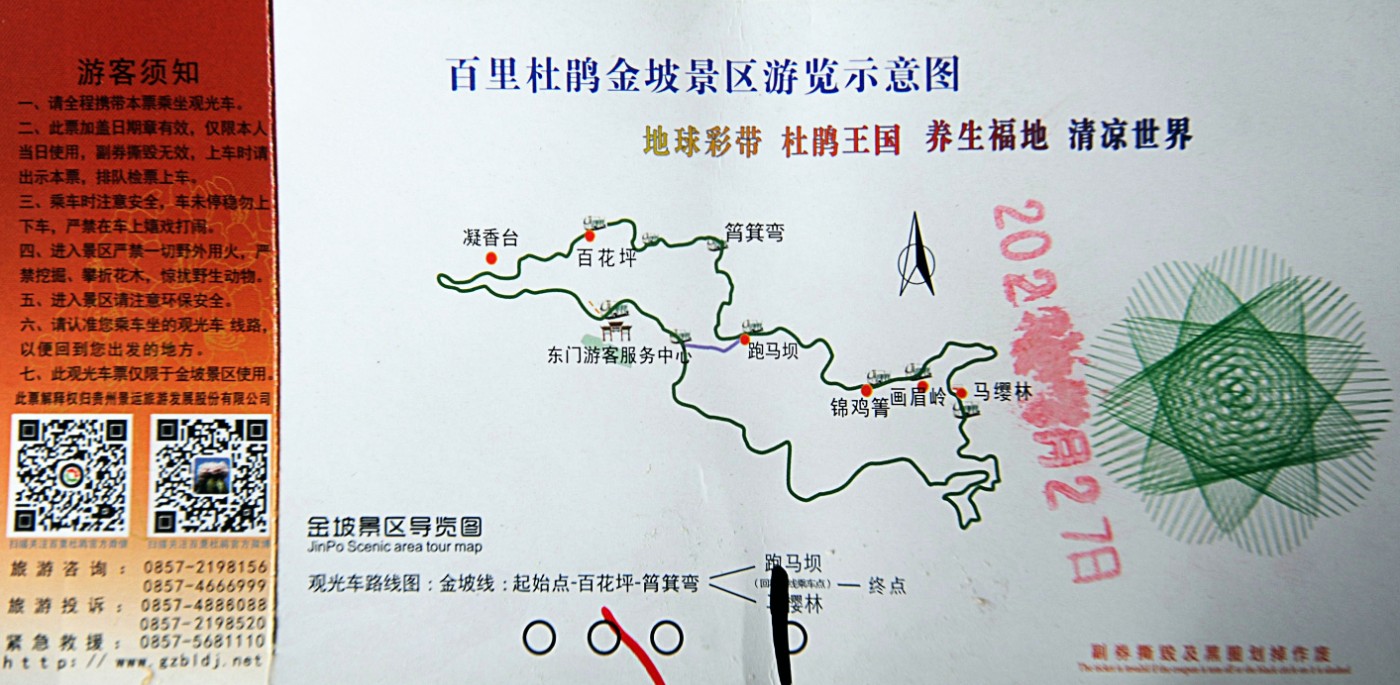 大雷山杜鹃花线路图片