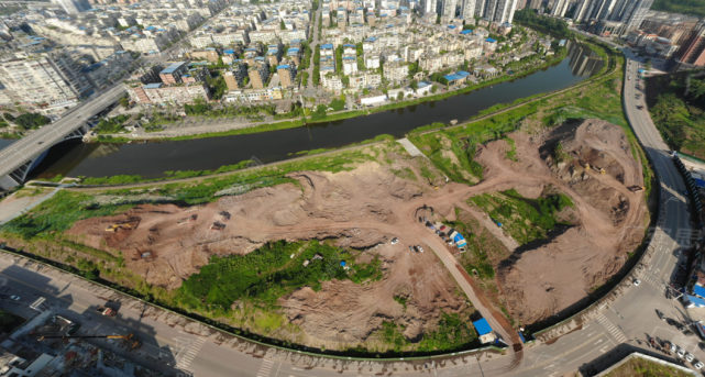 广安西溪河规划全景图图片