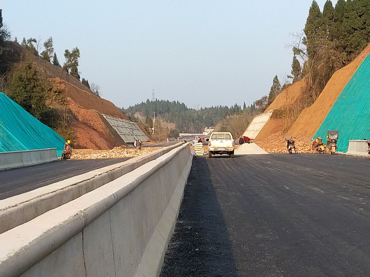 顺蓬营一级公路顺庆段图片