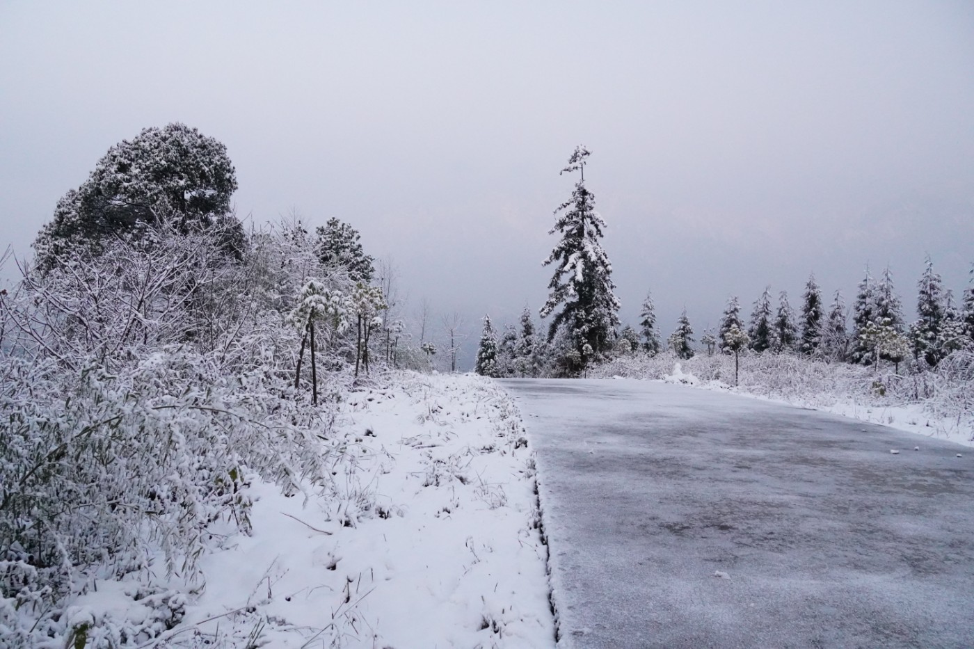 赵公山冰雪世界图片