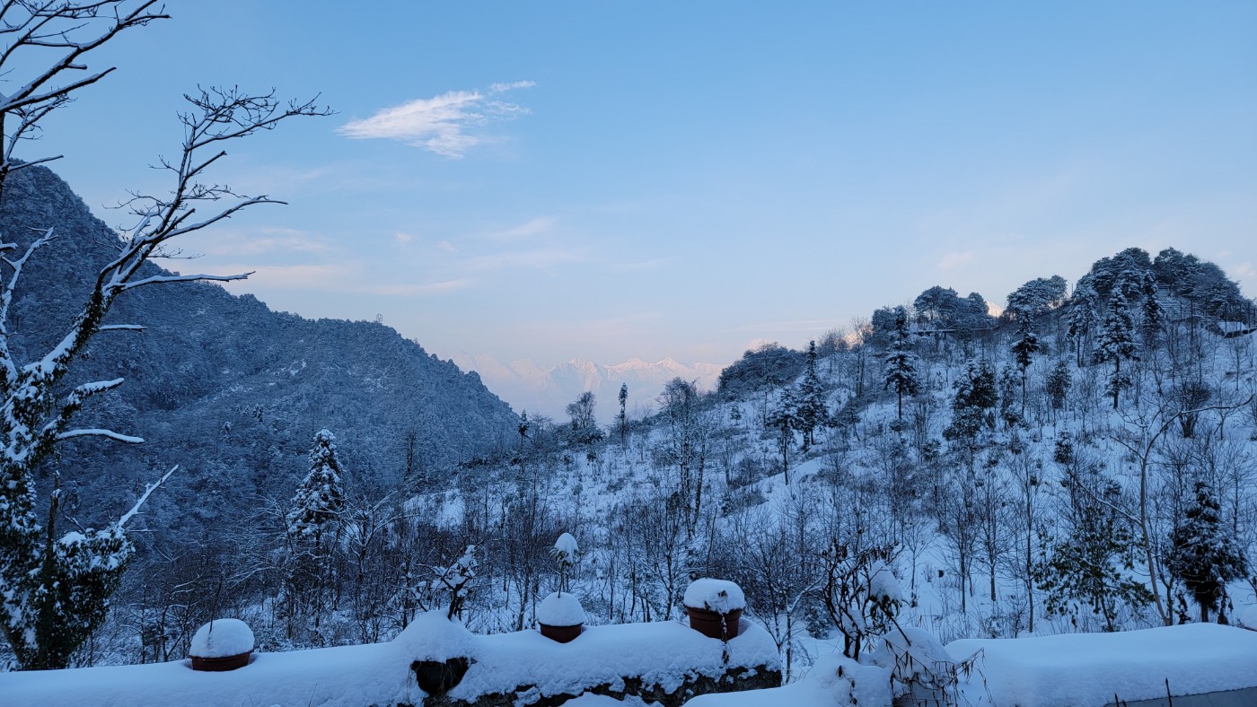 赵公山冰雪世界好耍不图片