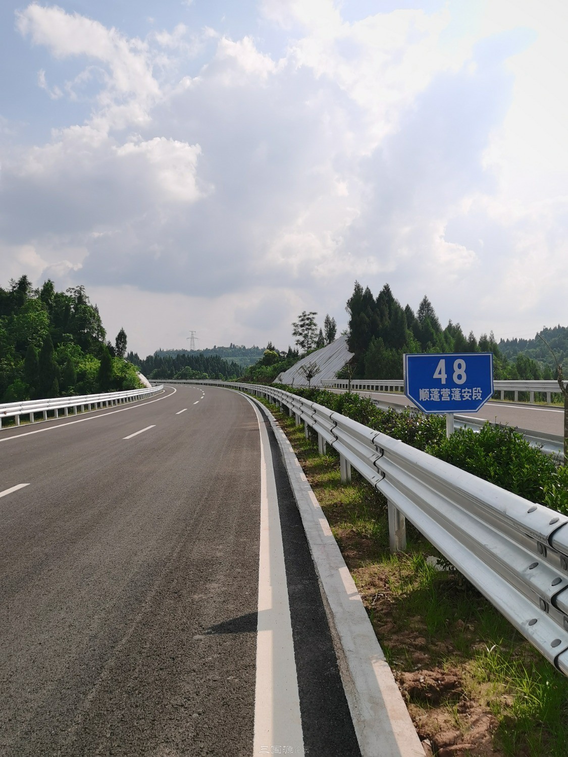 顺蓬营一级公路顺庆段图片