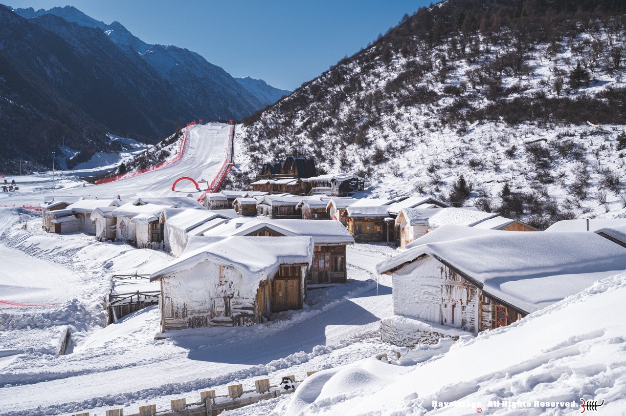 鹧鸪山冰雪世界图片