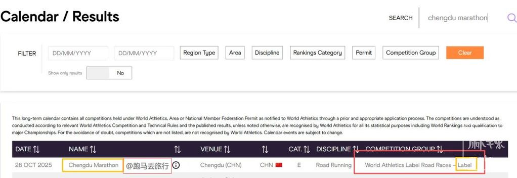 “赛后降级” 2025成都马拉松丢掉金标