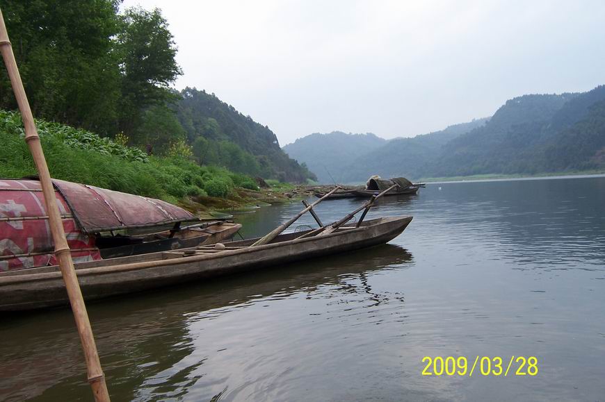 蜀地秘境:平羌江小三峡月出峨眉照江流