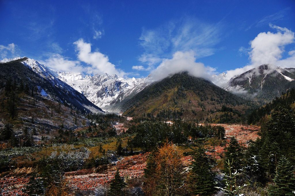 又走雅家埂——初雪,红石,蓝天让人窒息的美